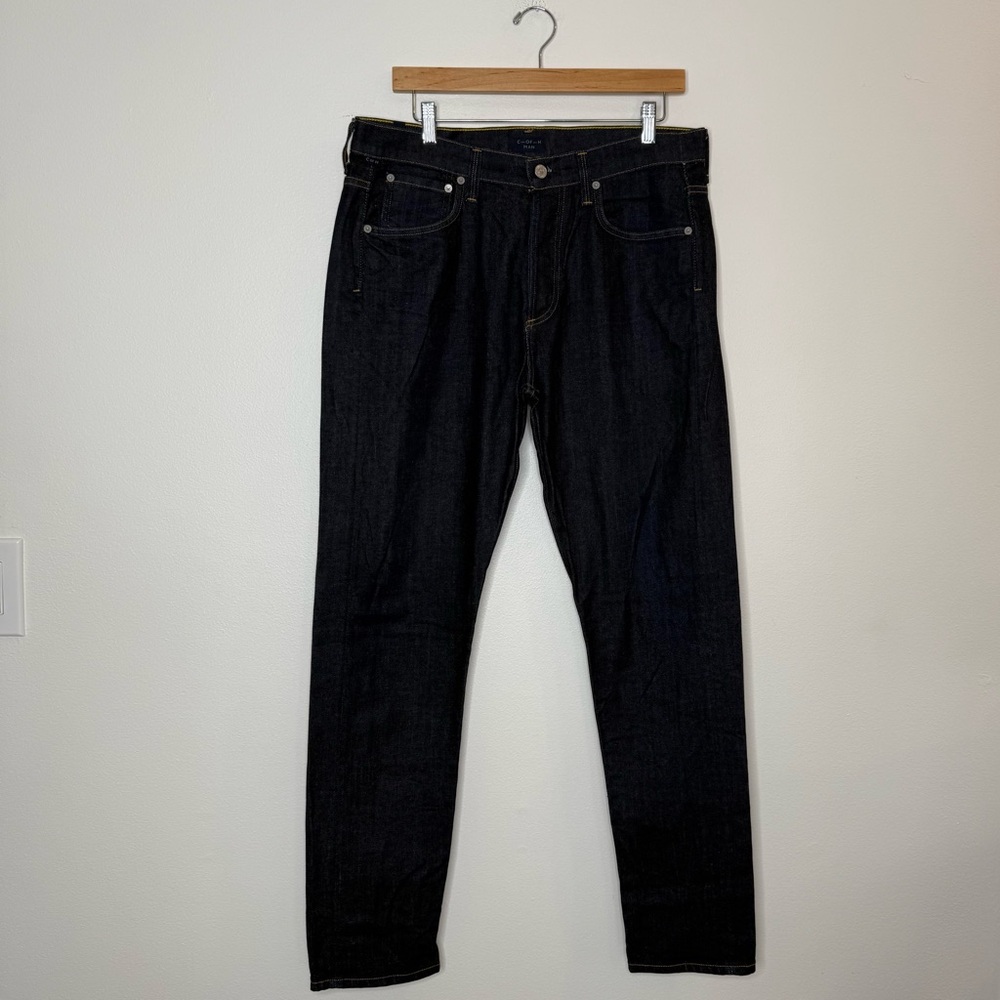 Mens Citizens of Humanity Rowan Dark Rinse Wash Jeans Slim Straight Leg size 32